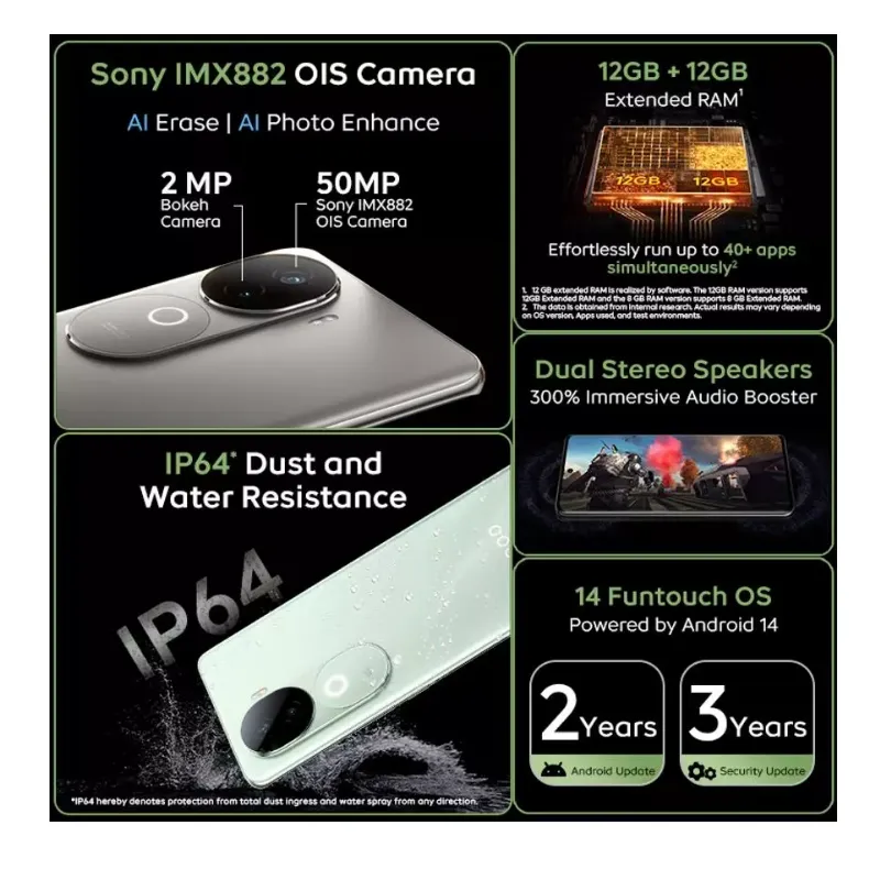 vivo iQOO Z9s image 2